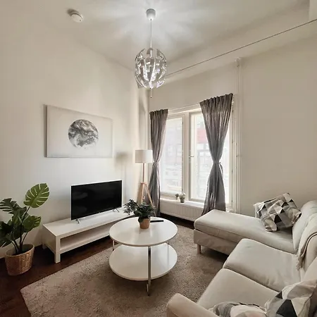 Modern One Bedroom With Sauna Apartman Vantaa